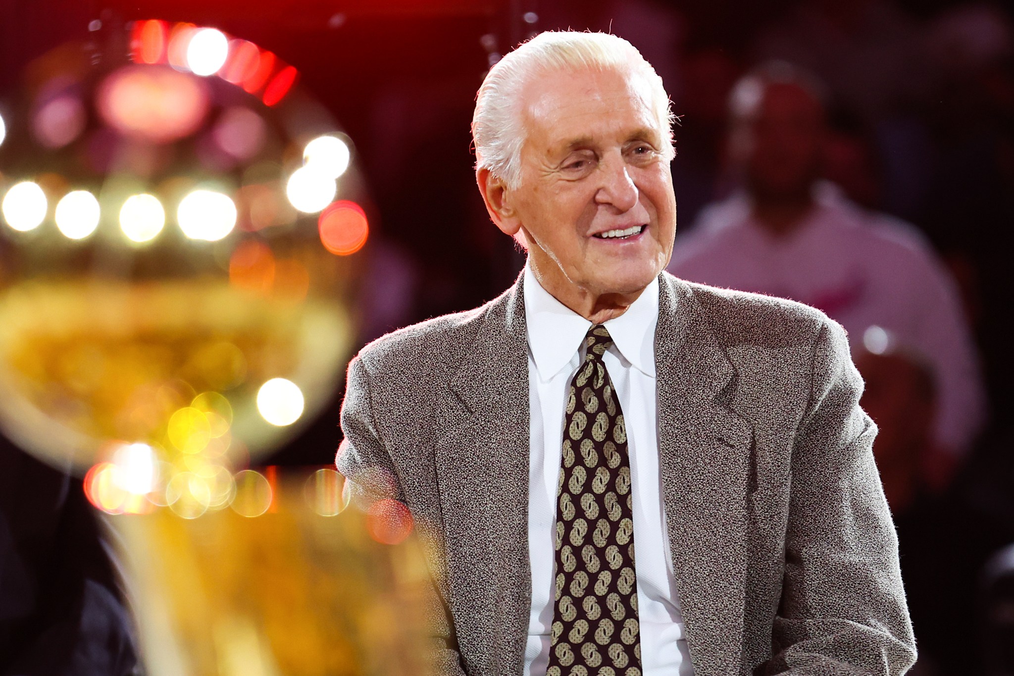 Pat Riley breaks silence on blockbuster Giannis Antetokounmpo trade