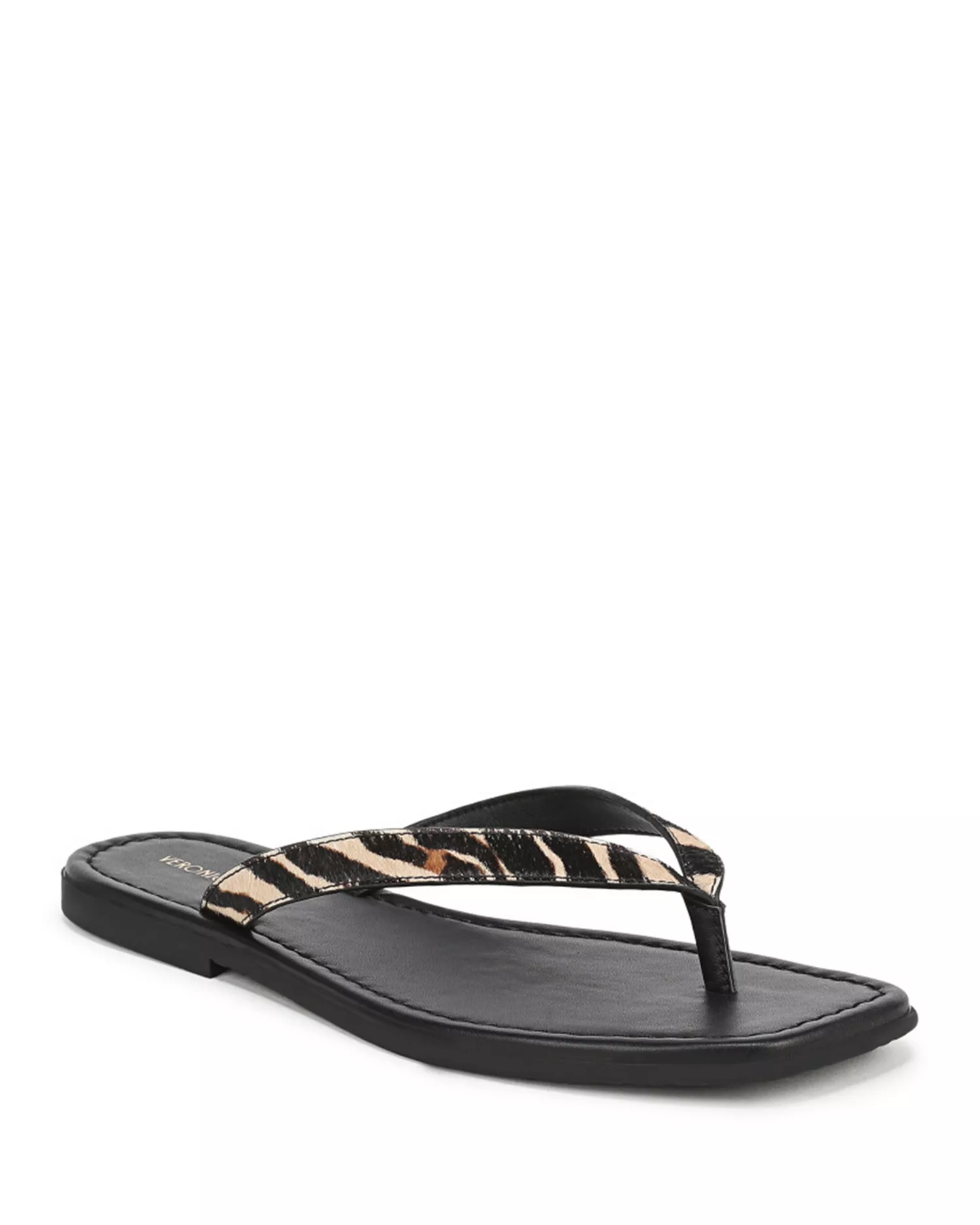 Women's Clea Calf Hair Thong Sandals