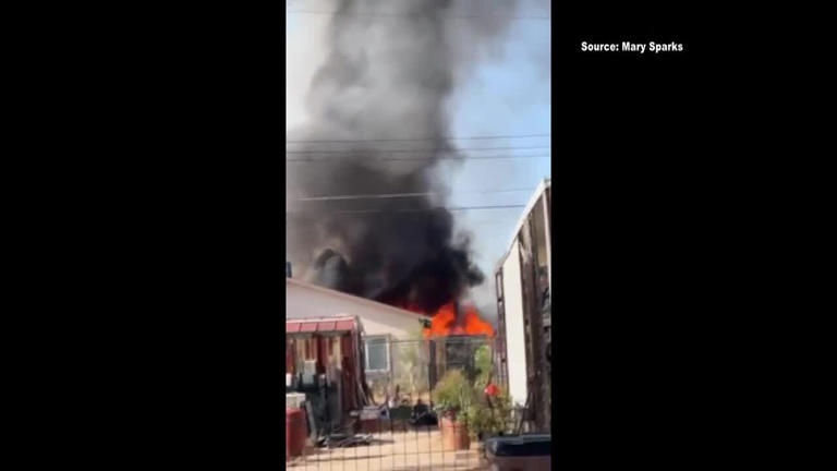 One seriously hurt in house fire in Pima County