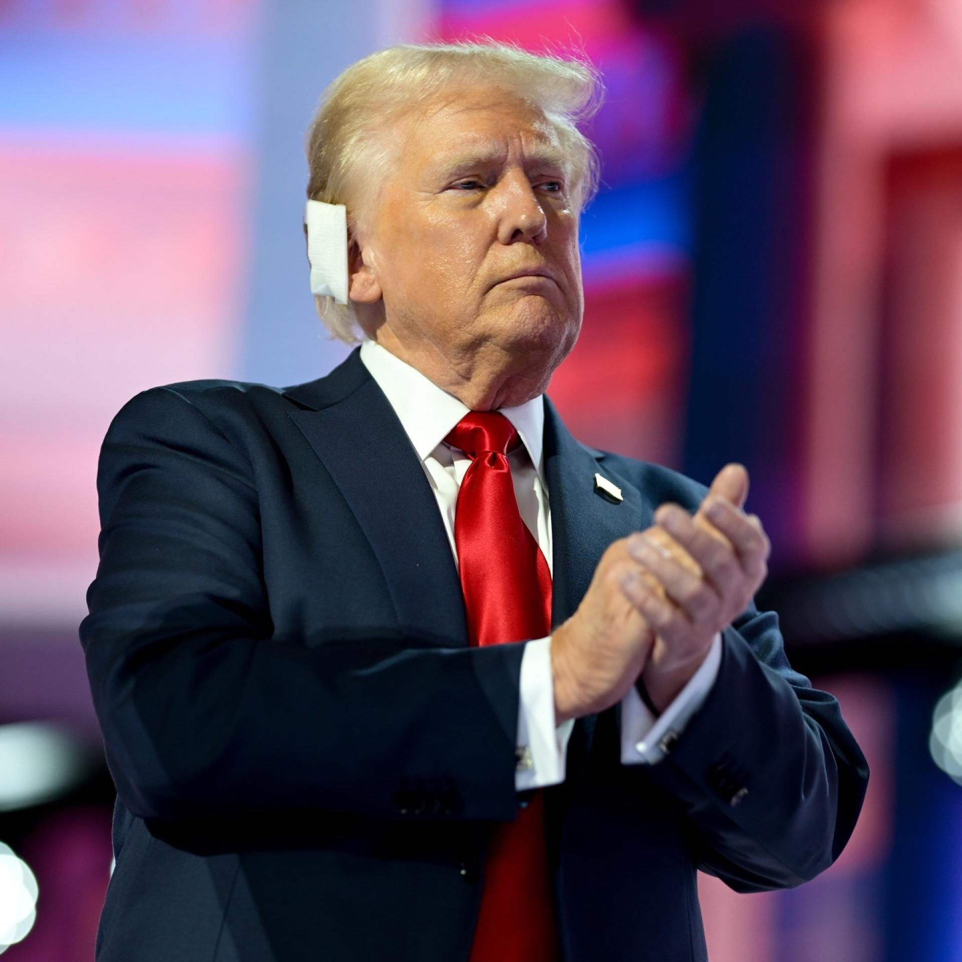 Lookalike behind Trump interview sparks ‘replacement theory’ buzz