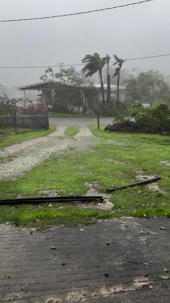 Super typhoon smashes American islands in the Pacific with terrifying ...