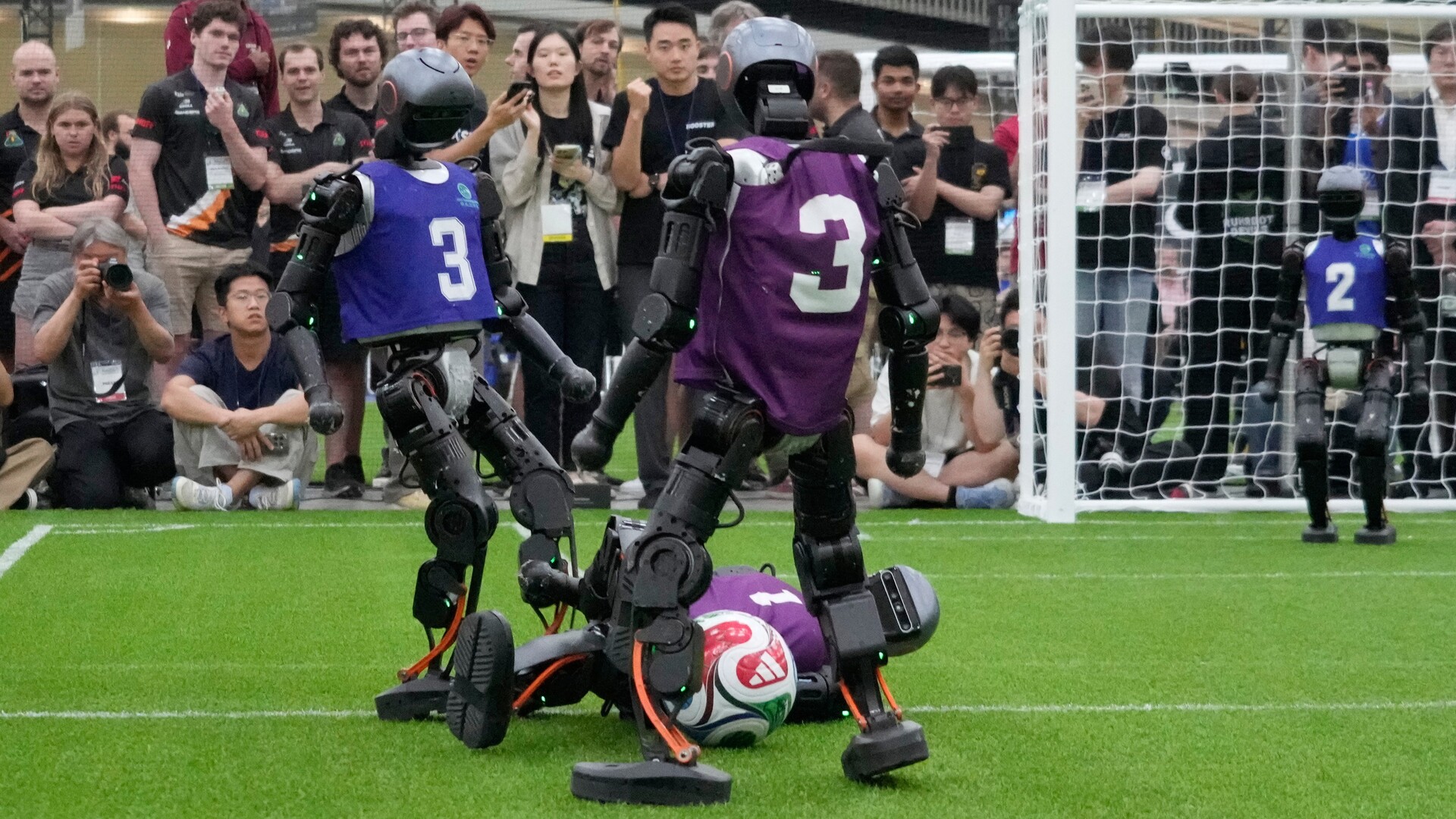 Soccer robots battle it out at RoboCup 2026