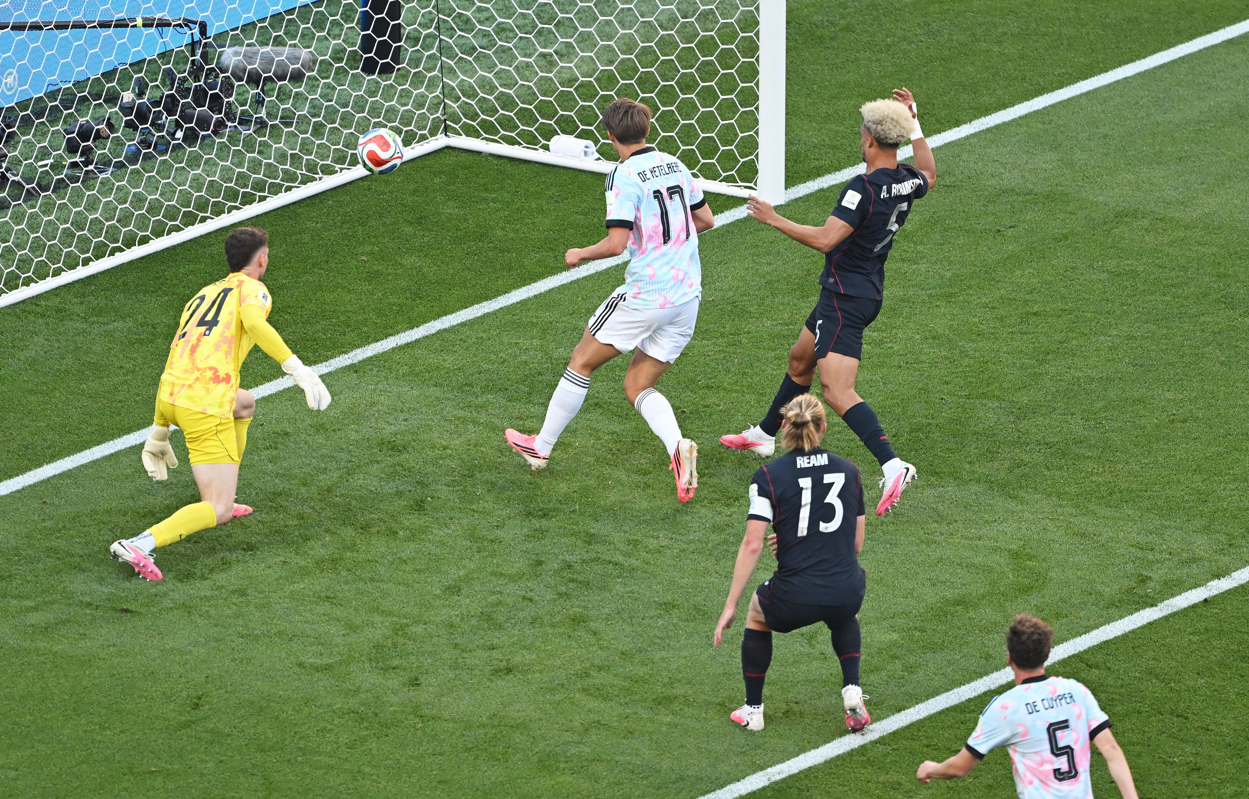 Who scored for Belgium vs. USA? See Charles De Ketelaere goals in World
