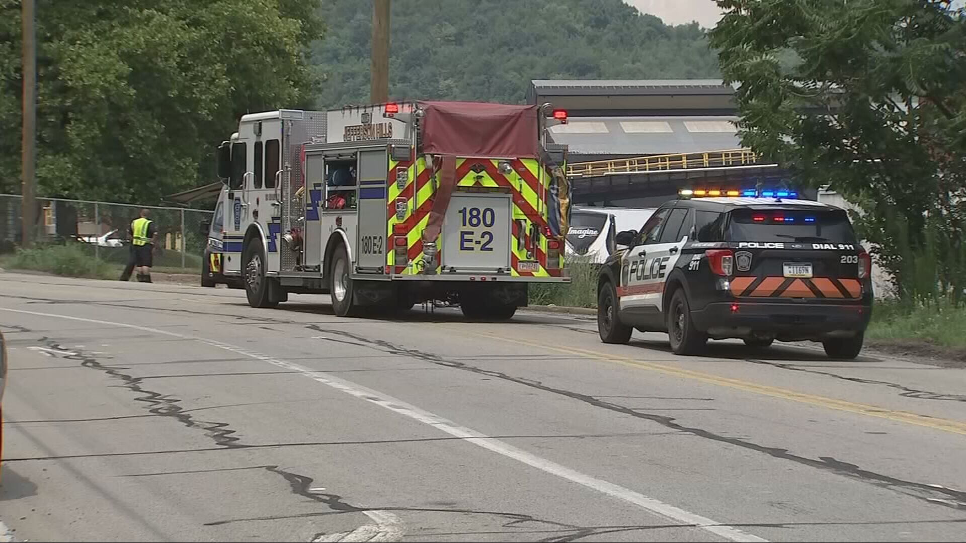 Man shot multiple times waves down firefighters for help in Clairton