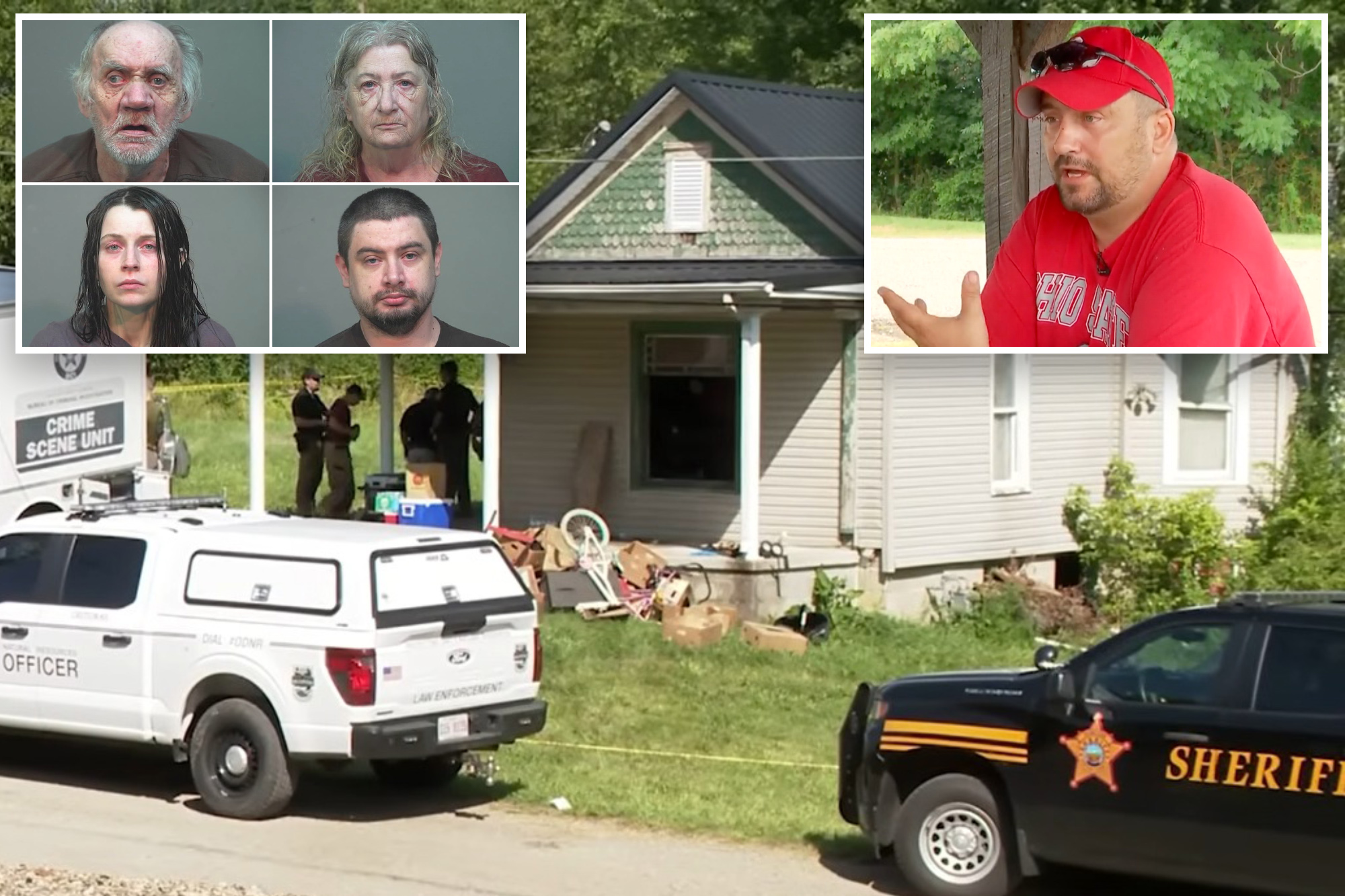Relatives of the 16 'almost feral' children found in Ohio house of ...