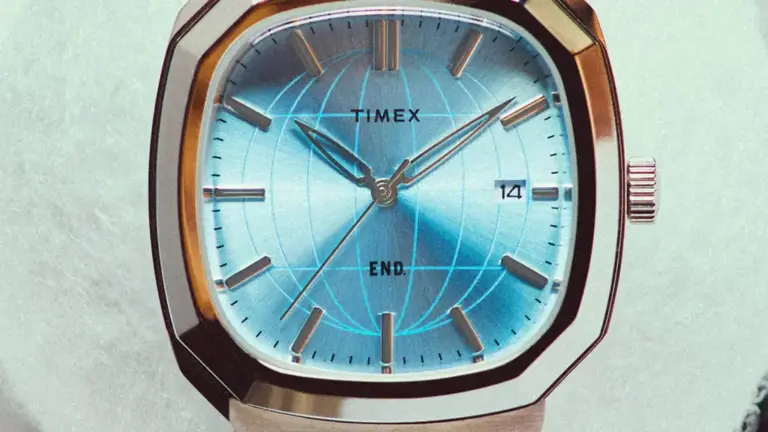 Timex launches retro-style 1981 reissue watch with ice blue dial
