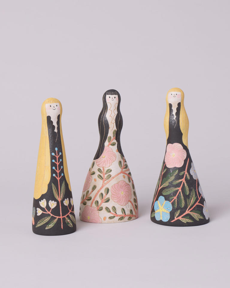 鹿児島睦にインタビュー、愛らしい絵皿＆フィギュリンについて