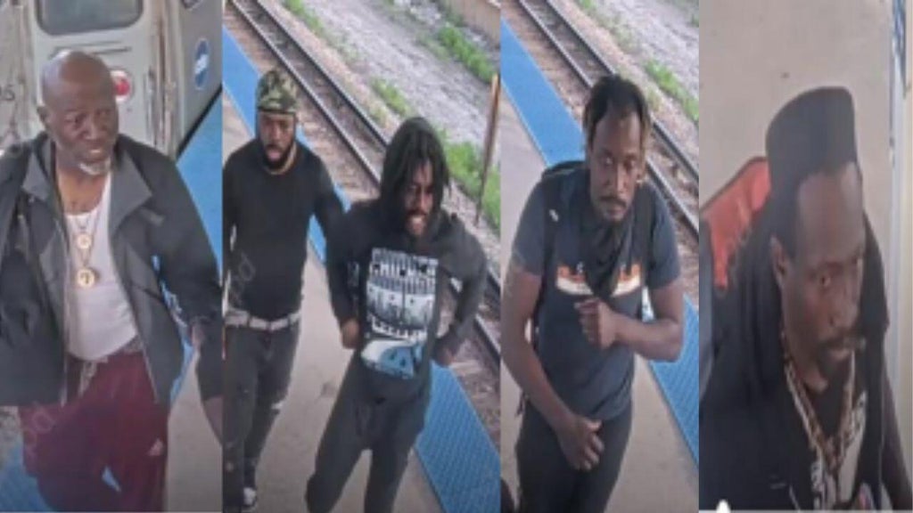 5 suspects sought in armed robbery on CTA Blue Line train back in May