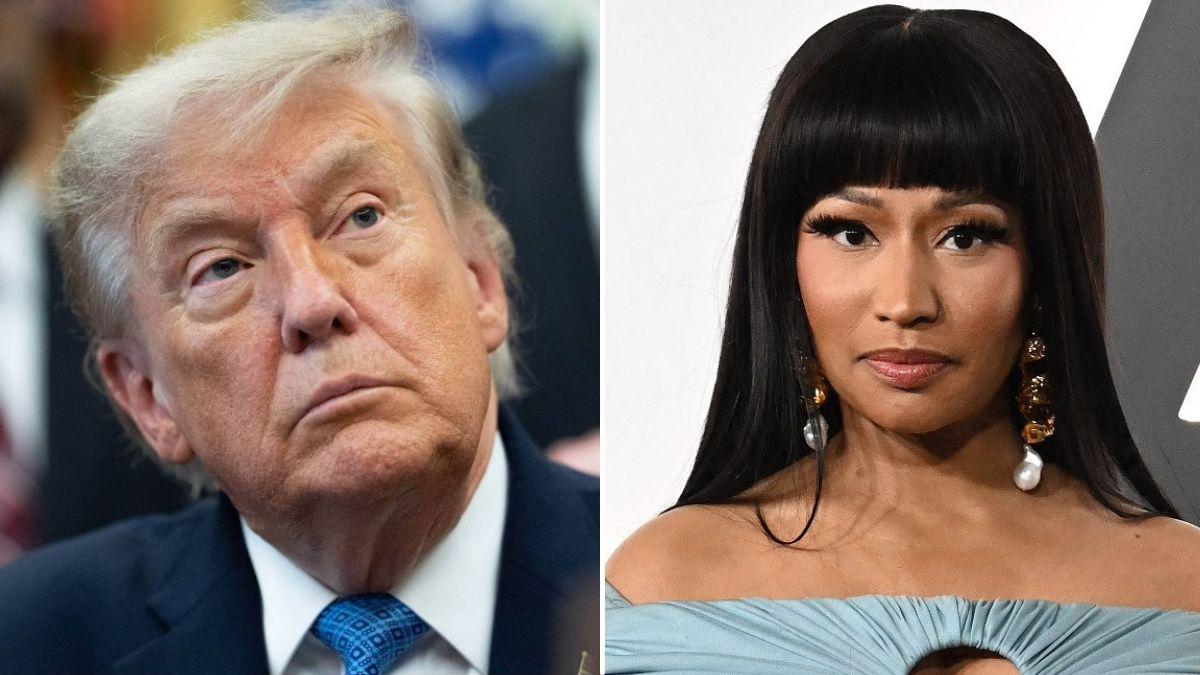 'Corny' Donald Trump trolled after calling rapper Nicki Minaj 'so hot ...
