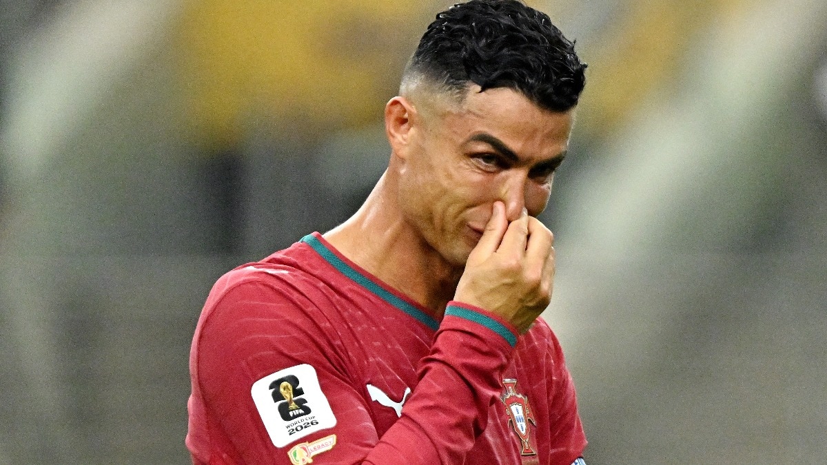 Cristiano Ronaldo fights back tears as last shot at the World Cup ends ...
