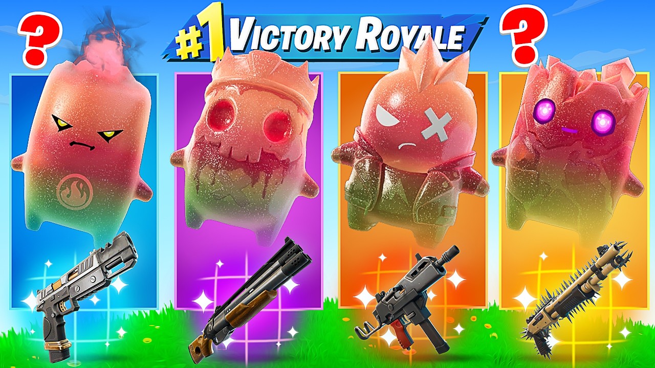 I collected all the rare gummy sprites!