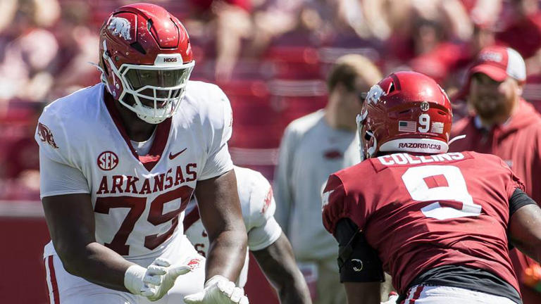 Arkansas Razorbacks roster breakdown on EA Sports College Football 27