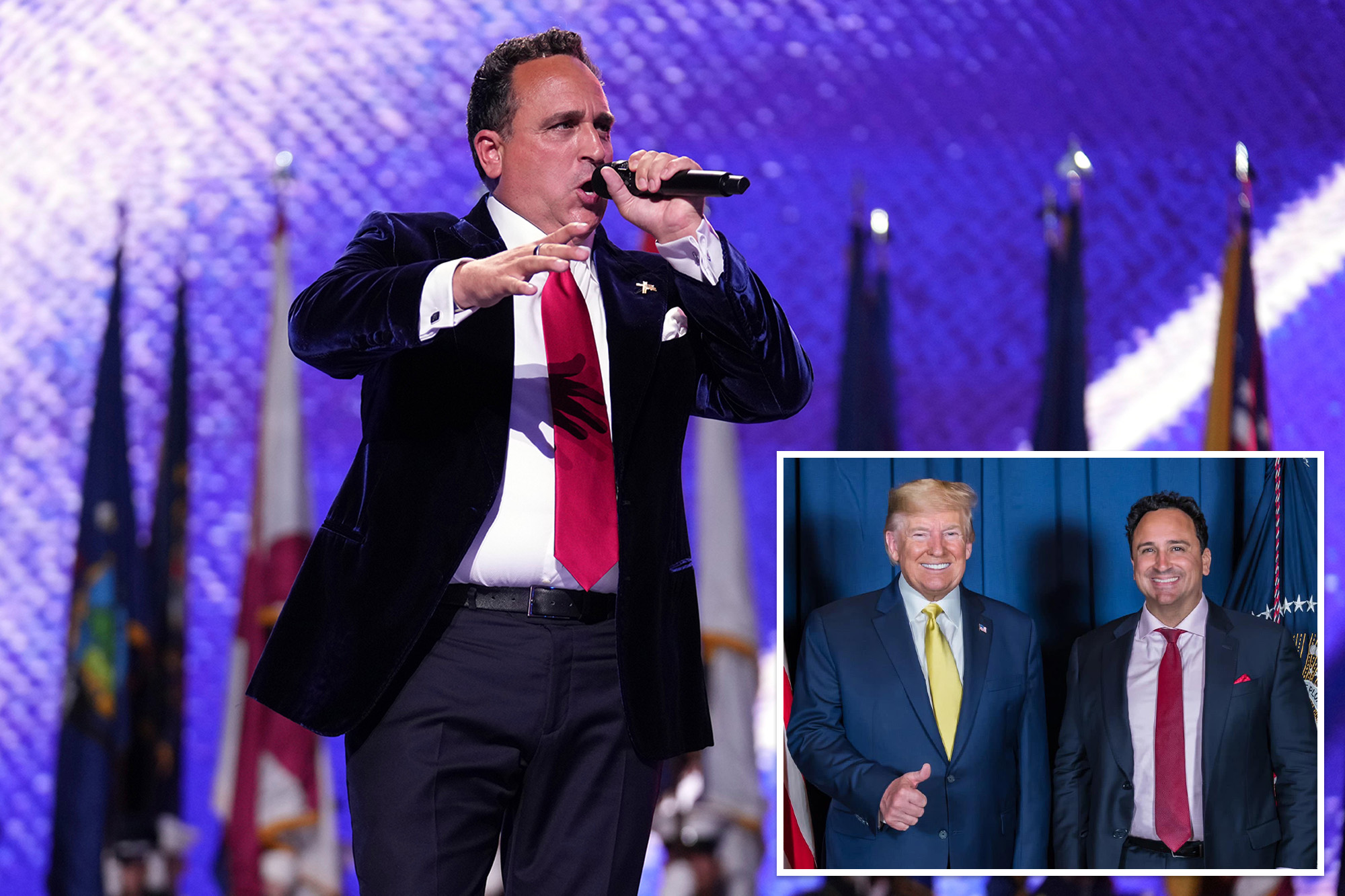 Trump wouldn’t let rain keep Long Island opera singer from celebrating ...