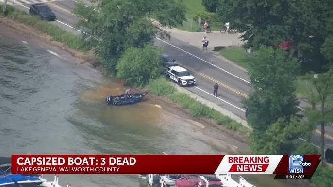 Three children under age 10 killed after boat capsized on Geneva Lake