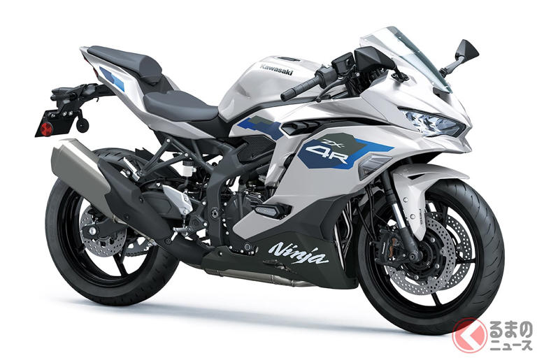 カワサキ「Ninja ZX-4R」シリーズ2027年モデル発売 新色採用し登場