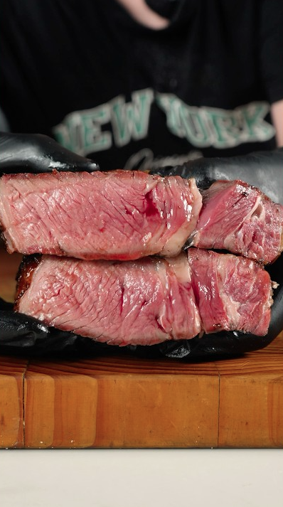 Is this rib-eye steak bleeding or is that a myth?