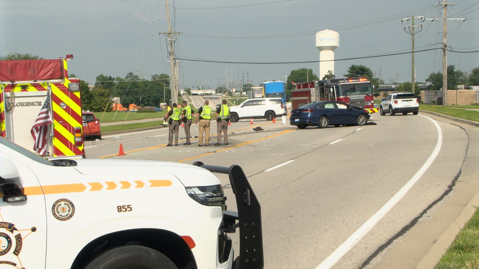 1 dead, 3 others — including child — seriously injured in Florence crash