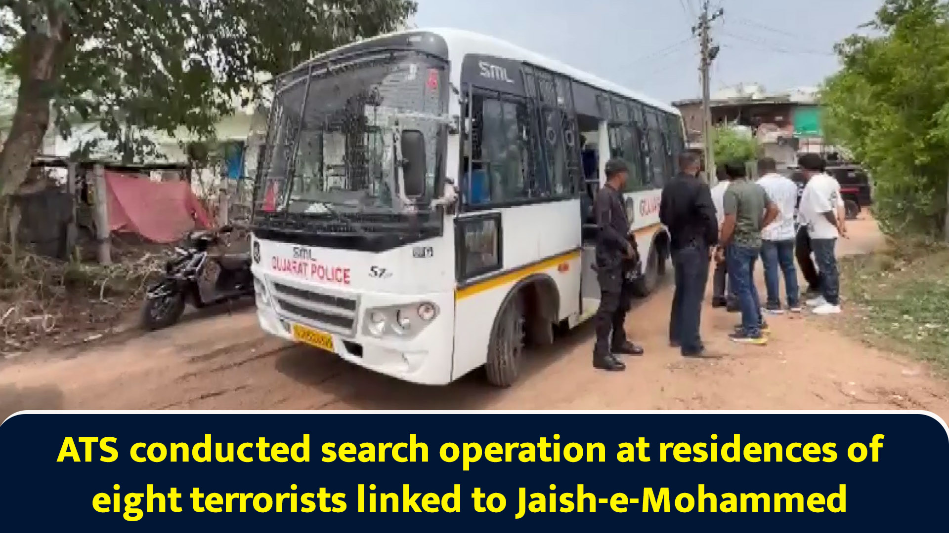 ATS conducted search operation at residences of eight terrorists linked ...