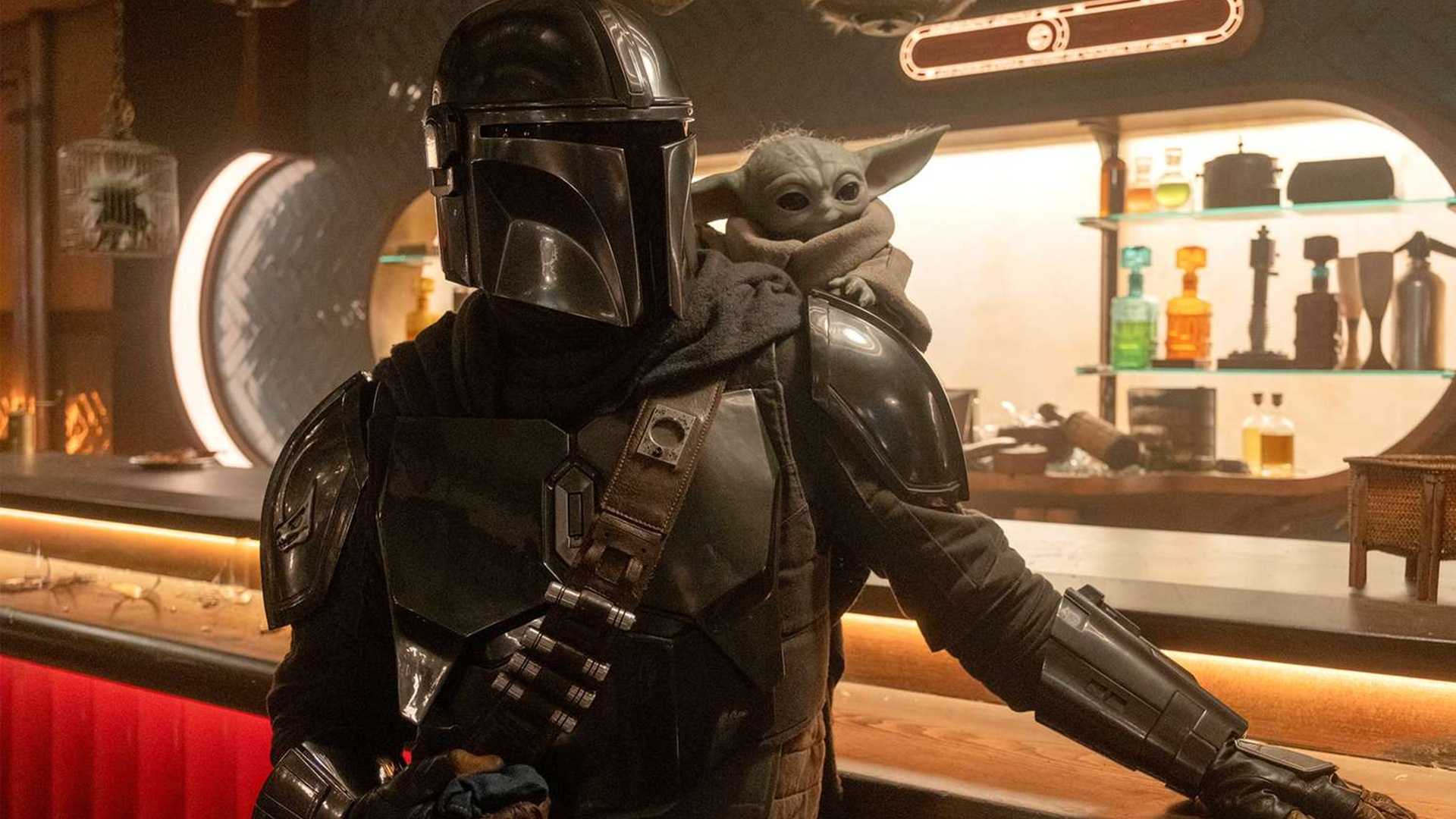 Mandalorian and Grogu together