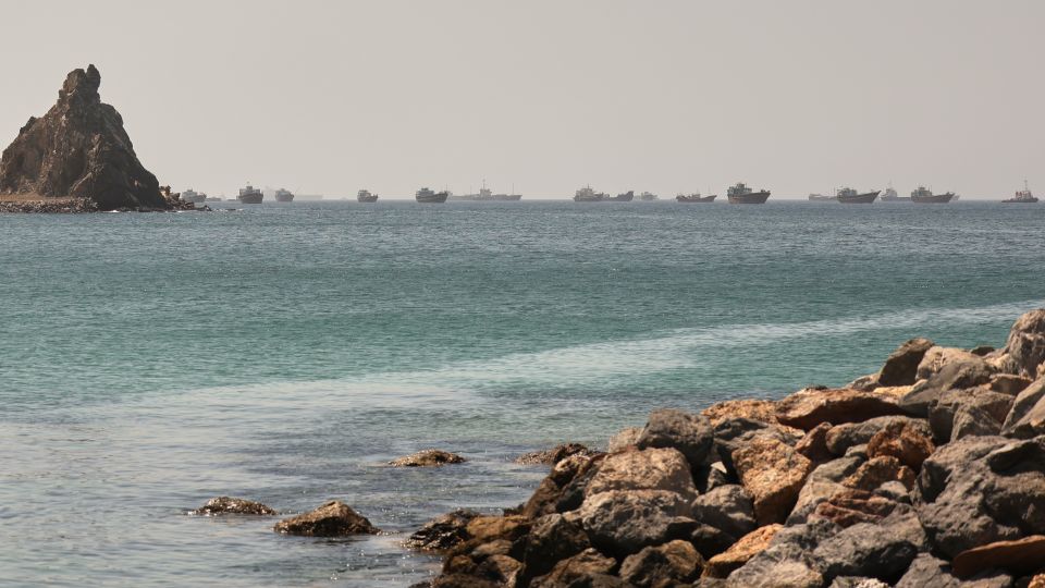 Iran strikes three vessels near Strait of Hormuz as Trump arrives at NATO summit