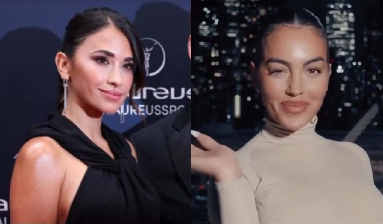 Bạn gái Ronaldo tặng quà cho vợ Messi