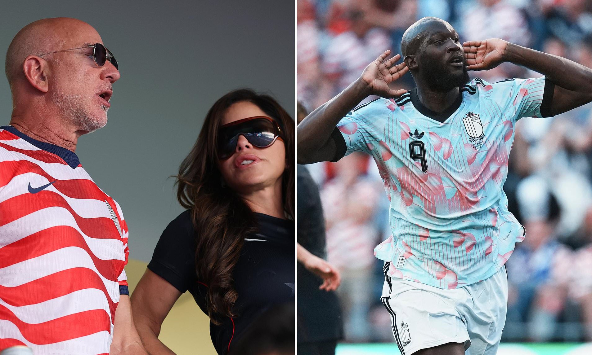 World Cup breakfast: Jeff Bezos and Paris Hilton watch USA's humiliation against Belgium