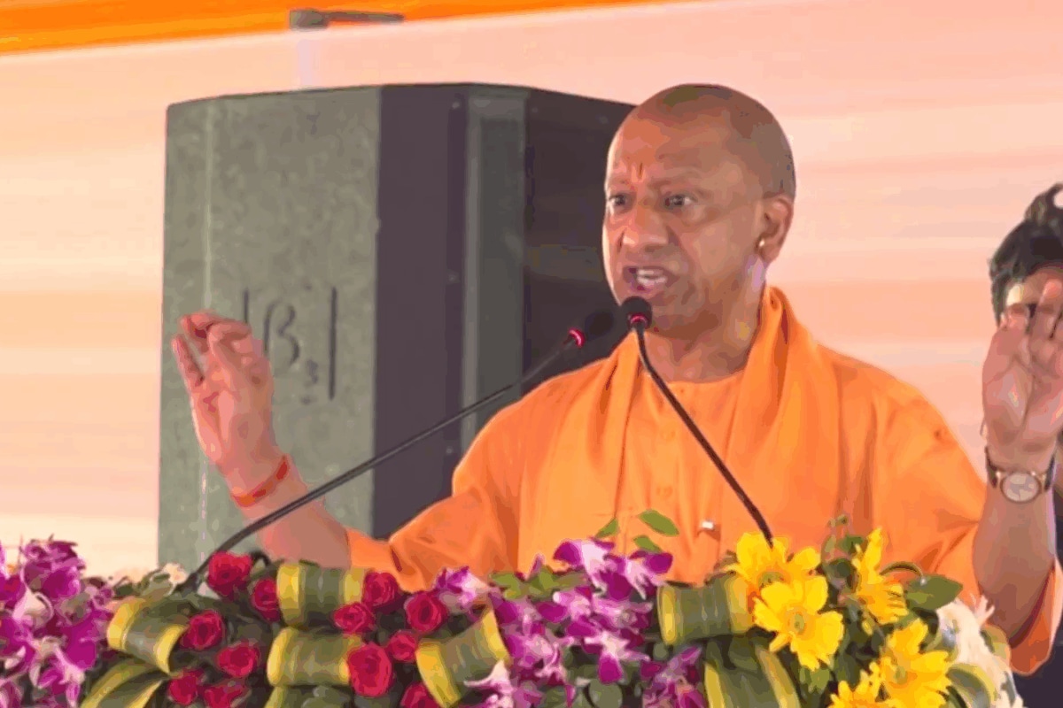 Why silent on Waqf: Yogi Adityanath attacks Congress, SP over Ayodhya ...