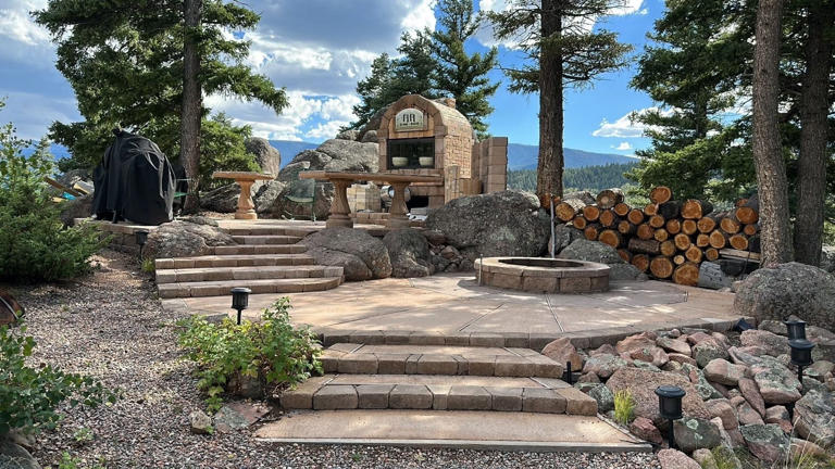 Ring doorbell cam captures devastation of Aspen Acres fire