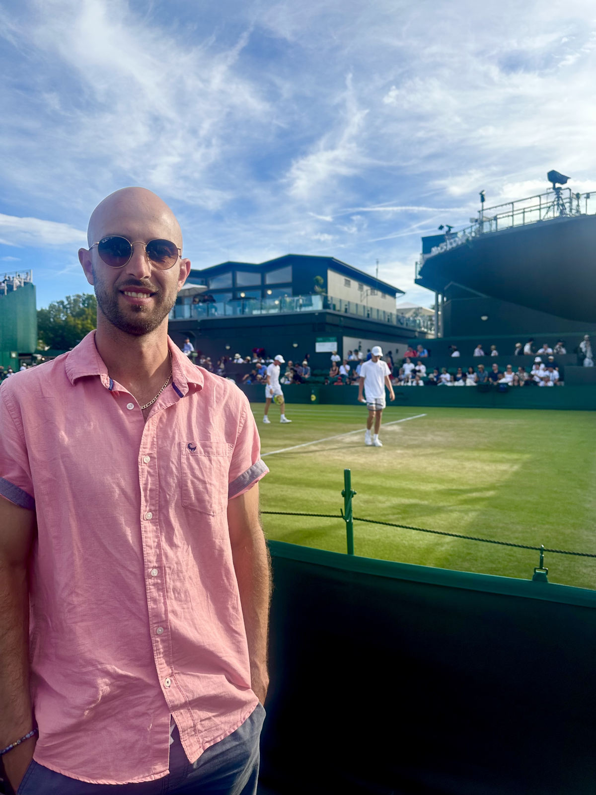 Connor Doig’s Wimbledon junior doubles campaign ends after marathon battle