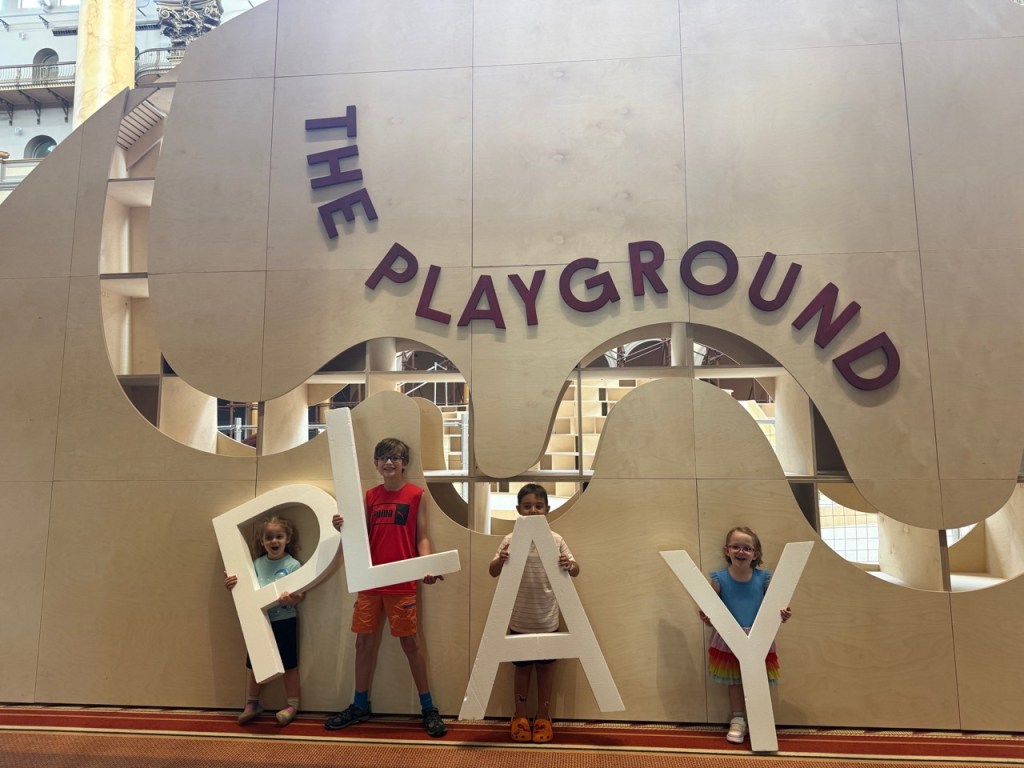The Playground at The National Building Museum: Awe-Inspiring Intergenerational Play Space Now Open