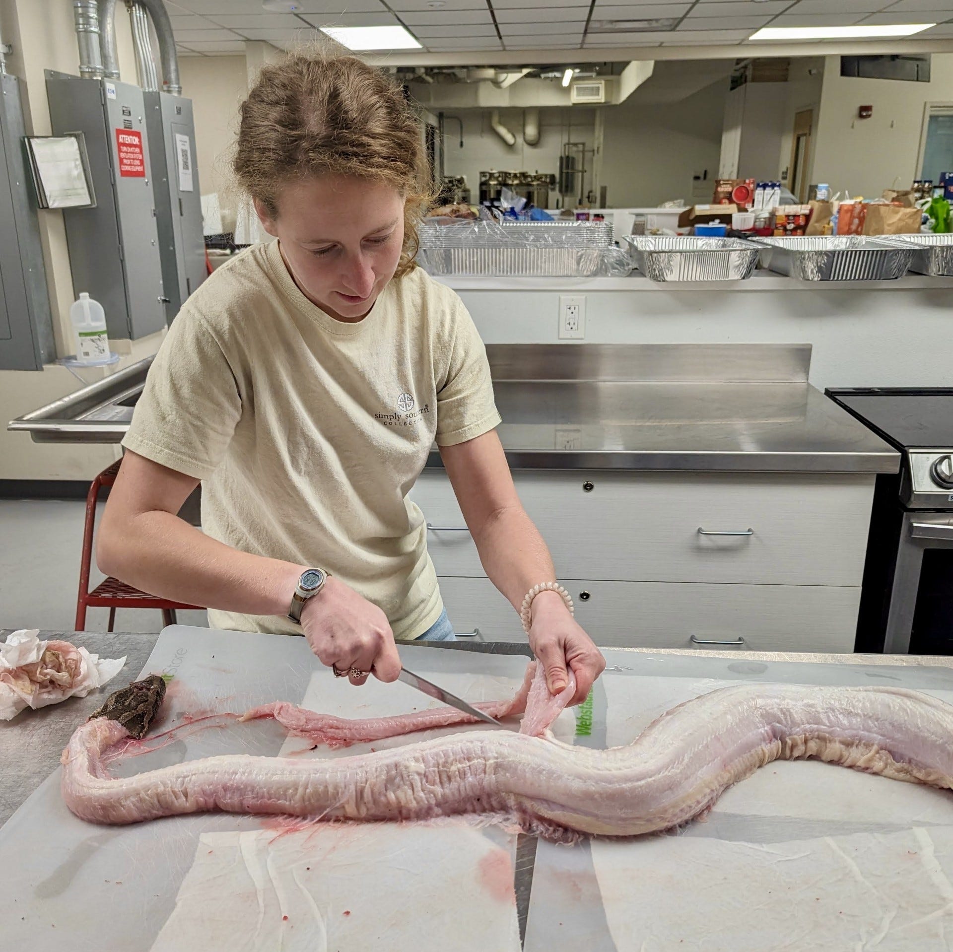 Florida pythons are edible. There's just one big problem