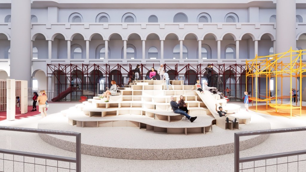 The Playground at The National Building Museum: Awe-Inspiring Intergenerational Play Space Now Open