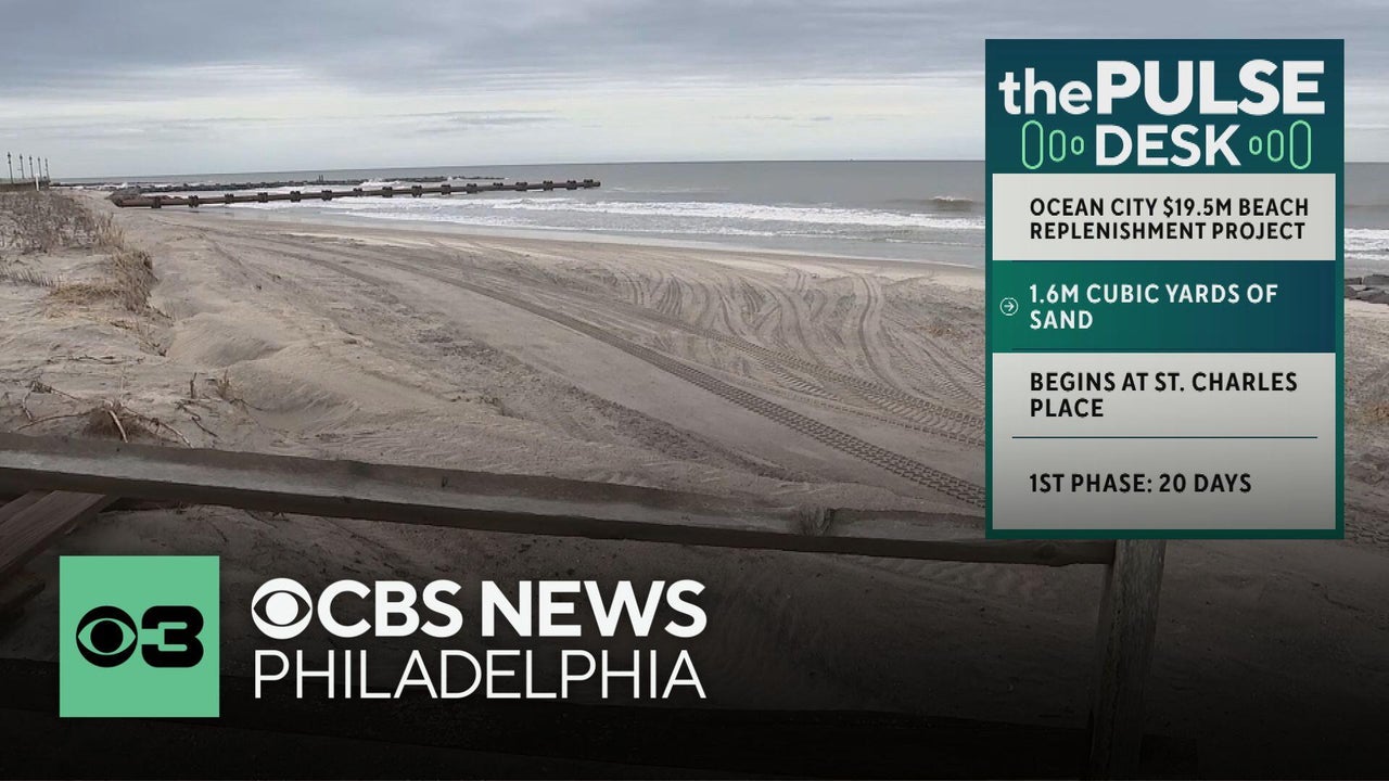 Ocean City, New Jersey, beach replenishment about to get underway