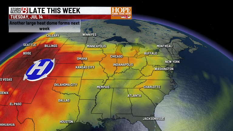 Stalled front to bring storms, heavy rain to Indiana later this week ...