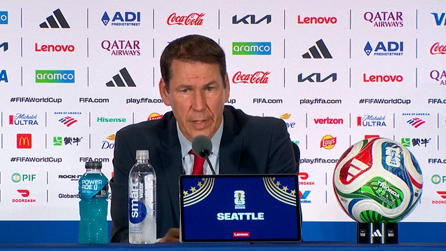Belgium manager says Balogun came to see him after Trump's FIFA ...