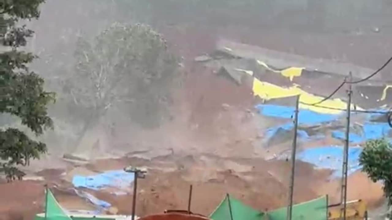 5 dead in landslide at tunnel project site in Kerala's Wayanad after rain