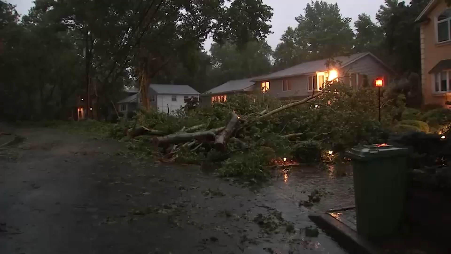 Powerful storms, deluge of rain bring flooding, toppled trees and power ...