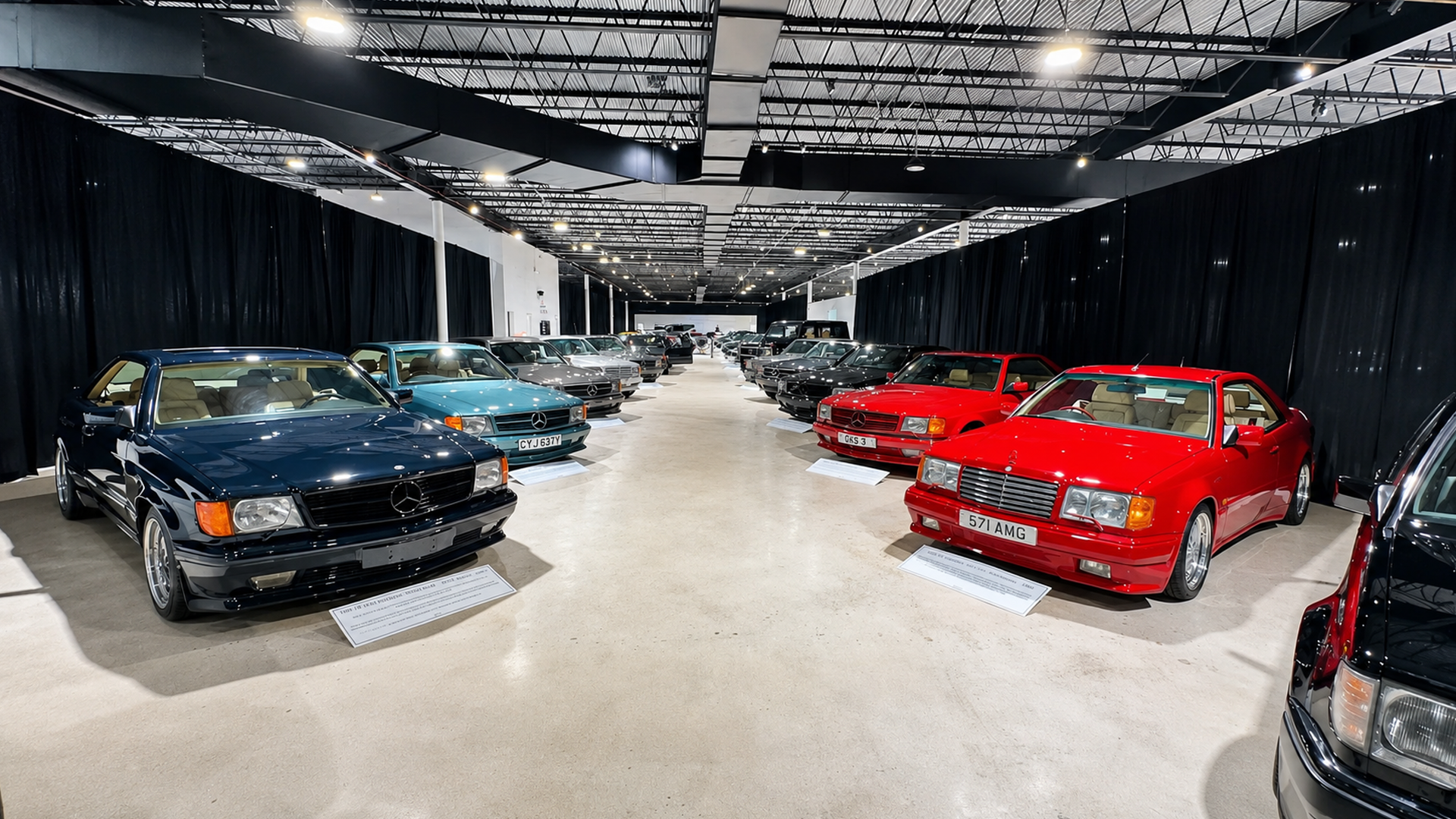 A private tour inside a 100 million dollar AMG collection