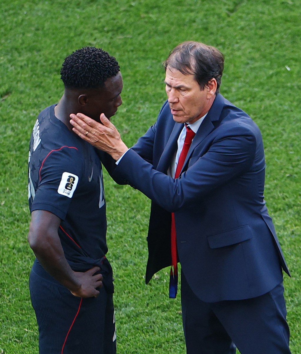 What Belgium coach told Folarin Balogun after World Cup red card drama ...