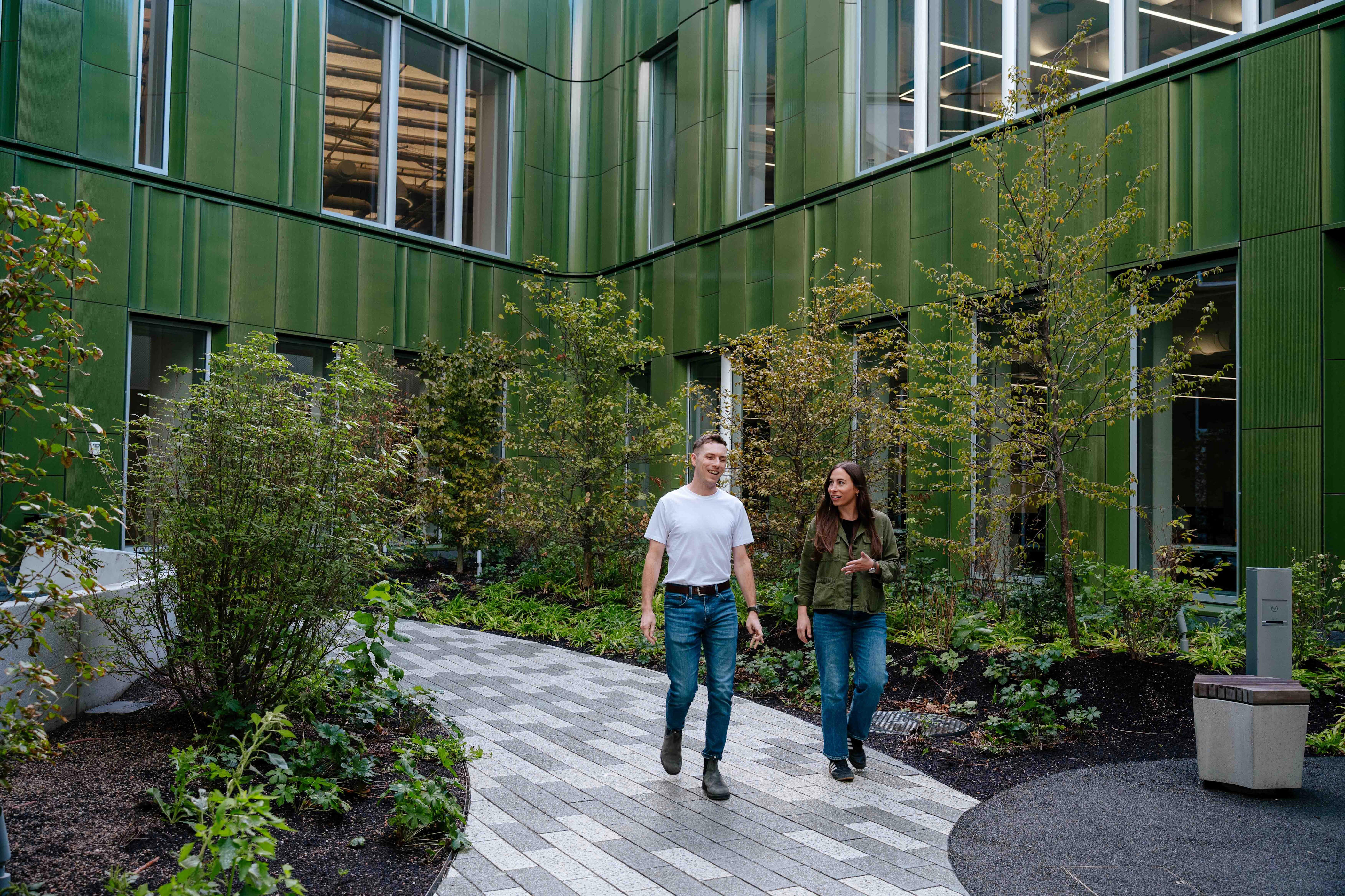 Where Ford put 72,000 pounds of granite in its new World Headquarters