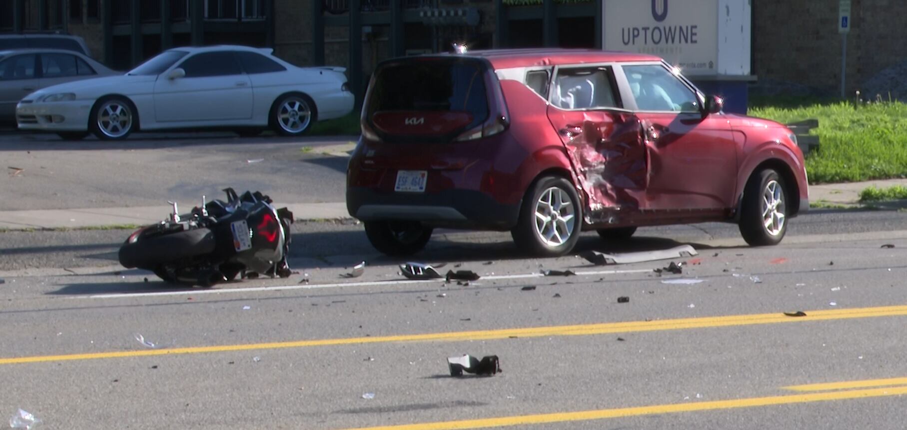 Motorcyclist critically injured in East Lansing crash