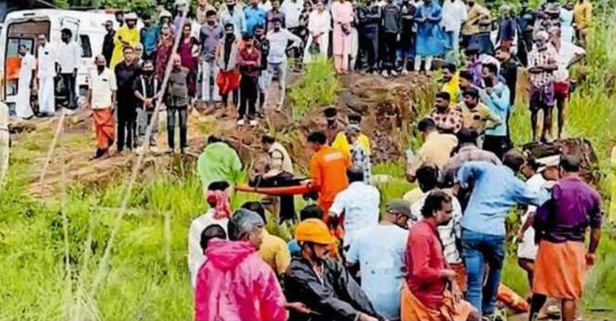 Three men rescue woman from quarry pond near Phantom Rock in Wayanad