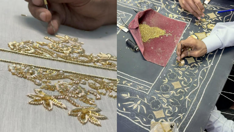 What is zardozi? The history, origins and craftsmanship behind India's ...