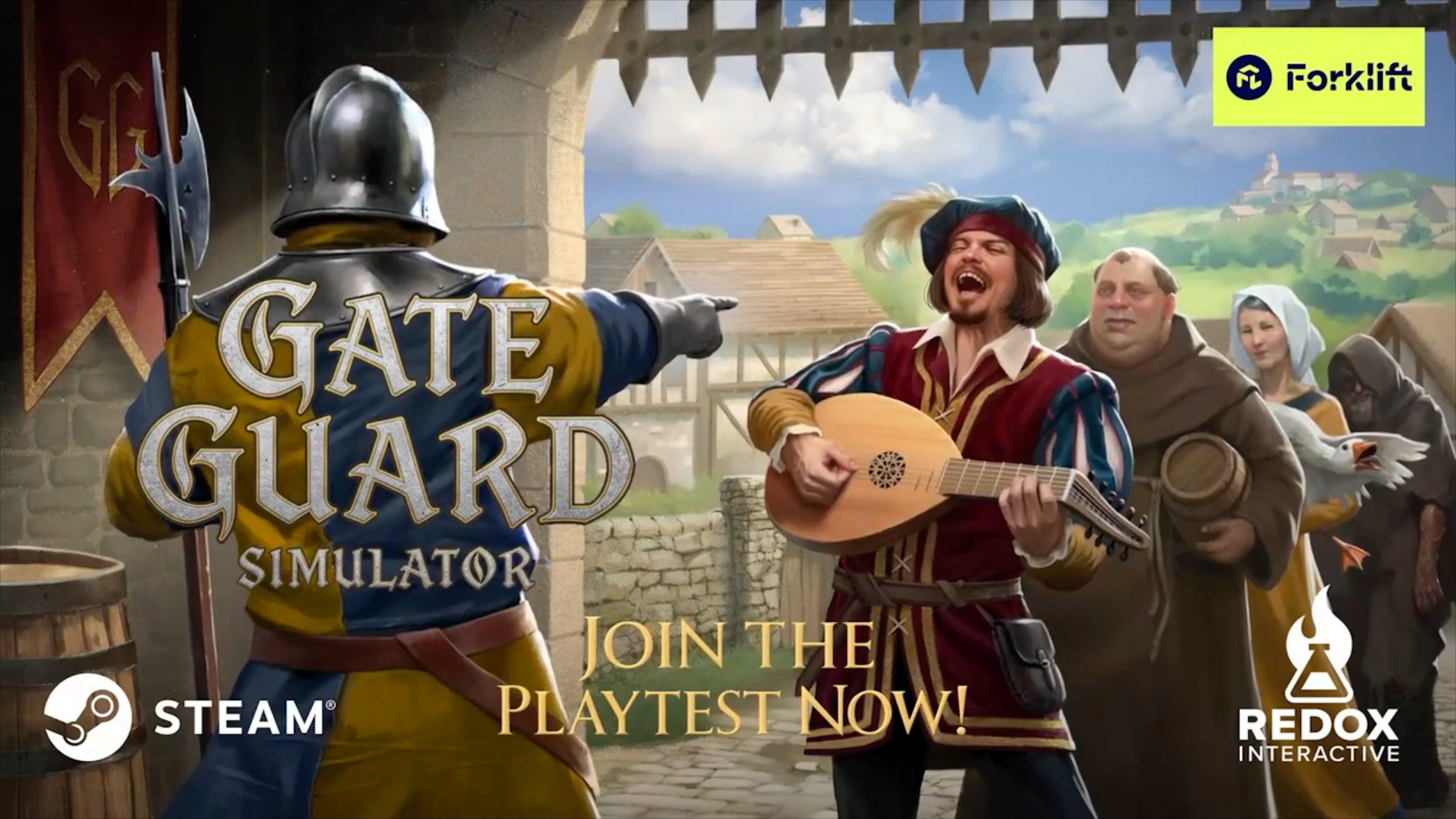 Gate Guard Simulator official playtest trailer
