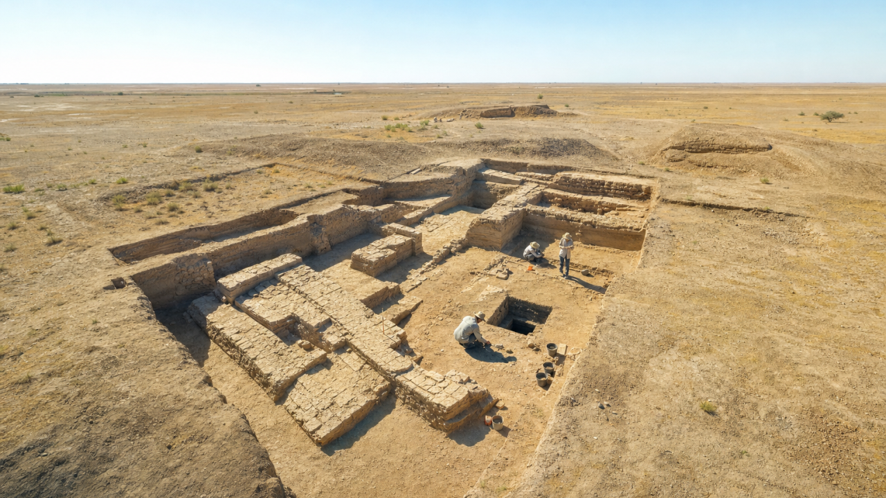 Girsu's 5,000-year-old ritual pit contained 300 ceremonial objects