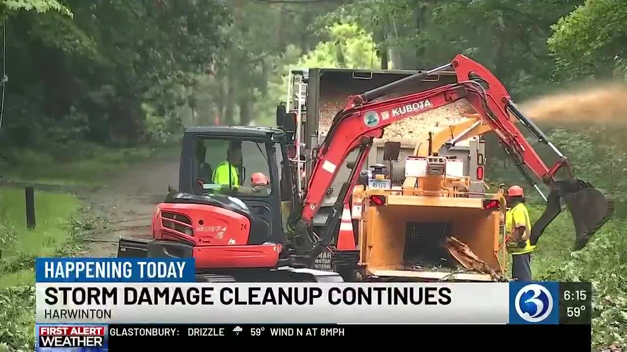 State leaders tour storm damage in Harwinton, Torrington