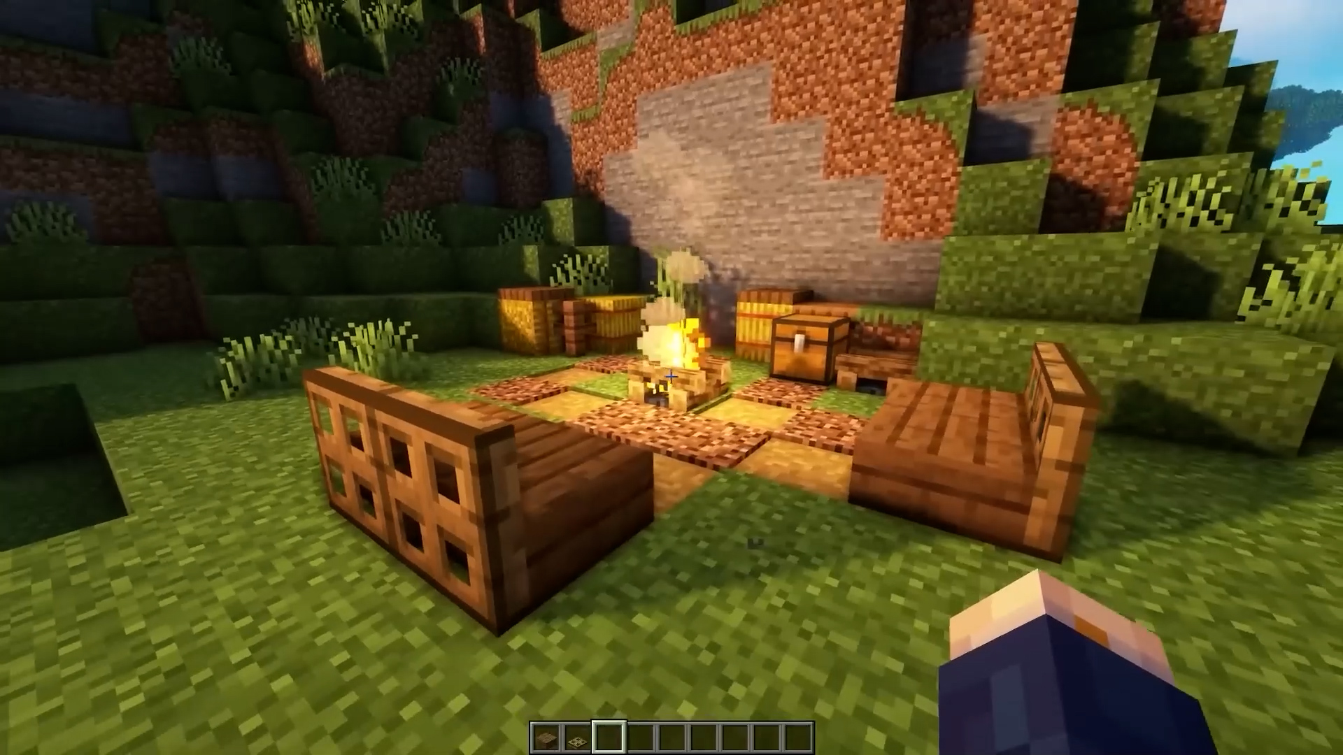 This outdoor redstone design makes your base more functional