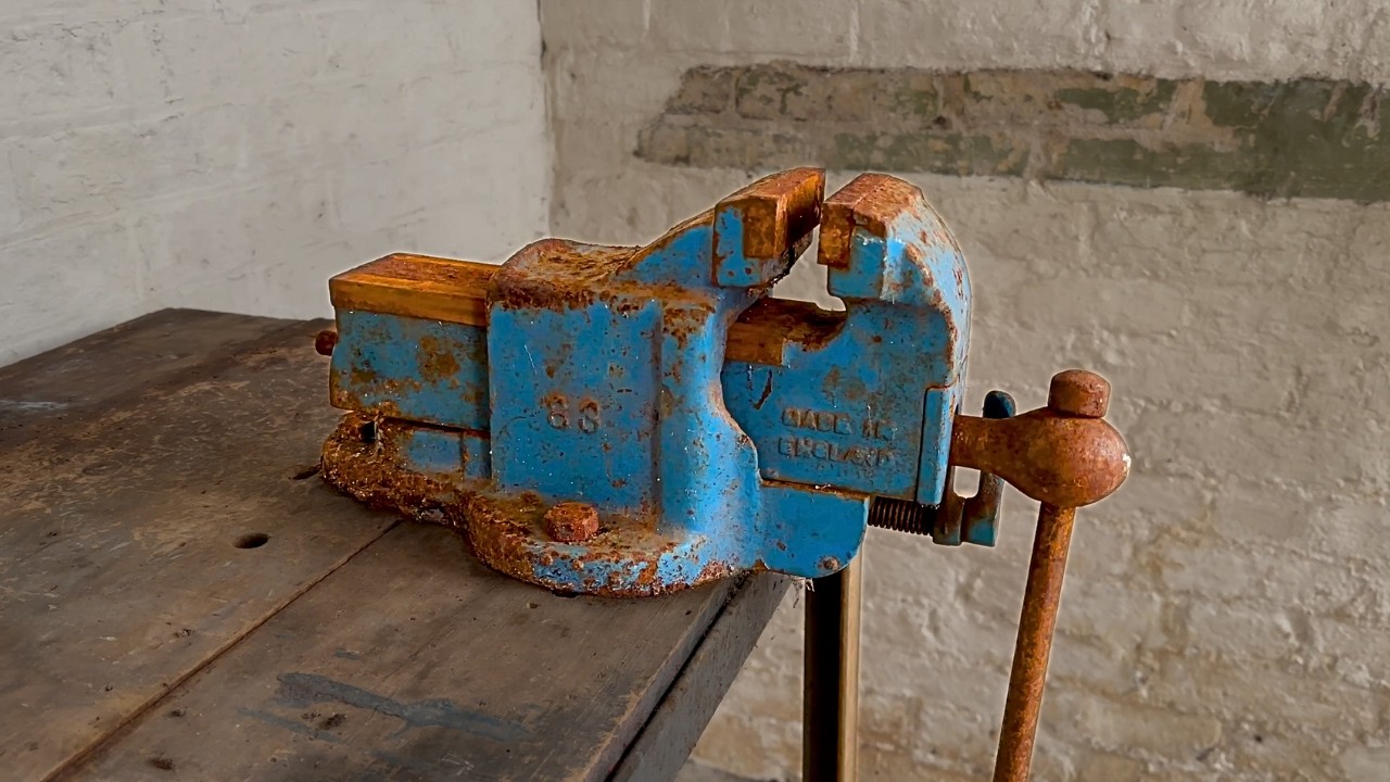 My workshop makeover: rust to shine