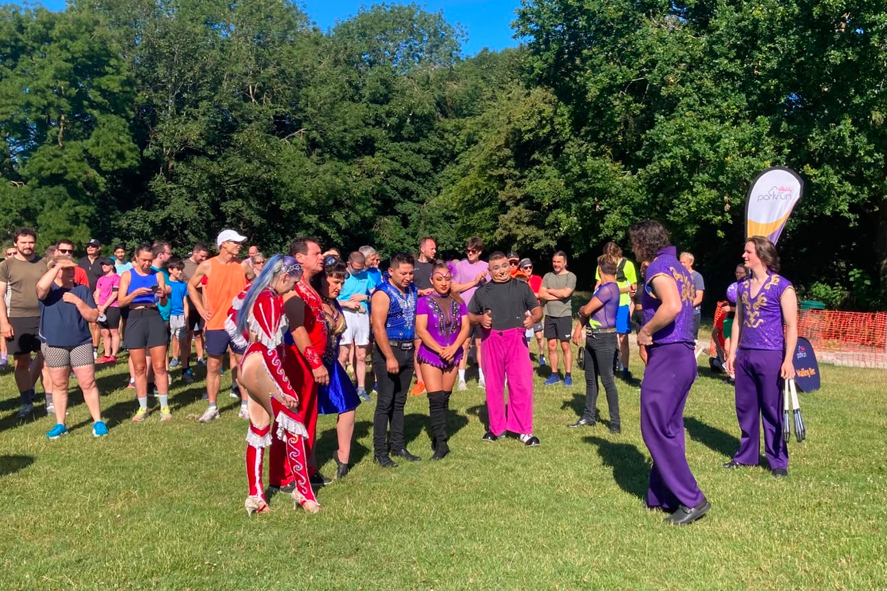 All the fun of the circus – at a parkrun near you
