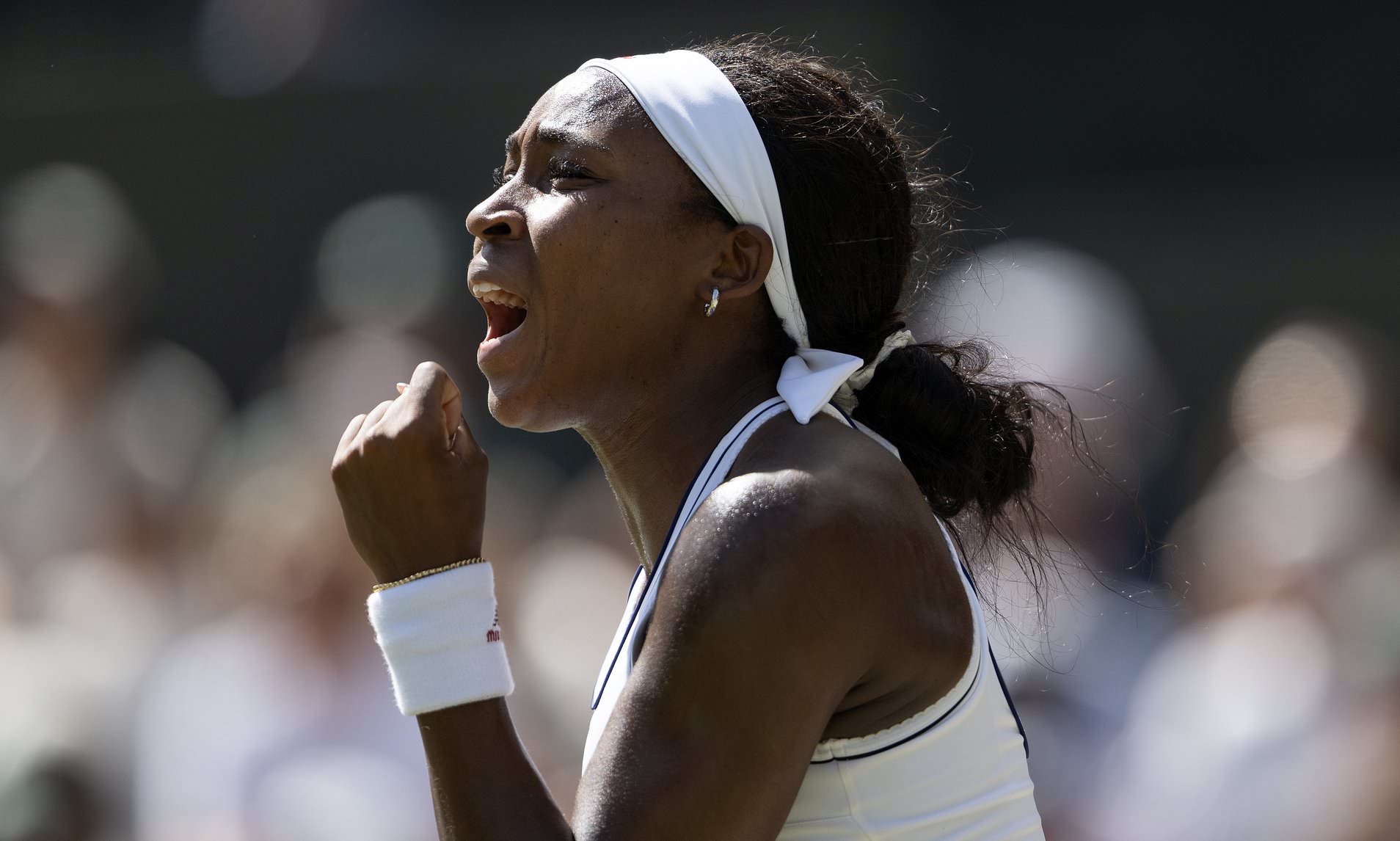Coco Gauff toasts 'insane' win over fellow American Jessica Pegula at Wimbledon